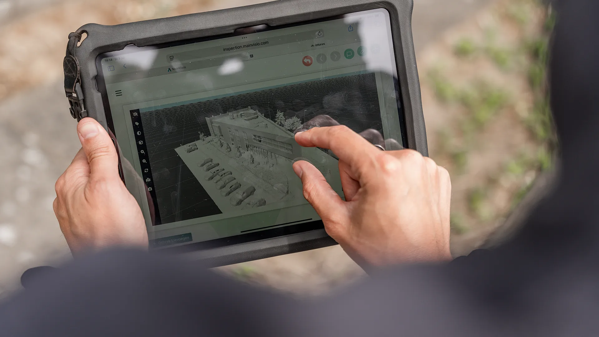 digitaal inspecteren tablet
